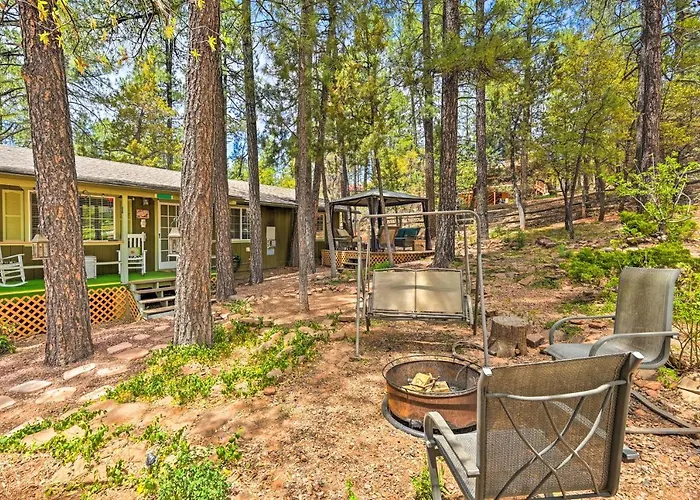 Near Hiking Trails: Woodsy W/ Fire Pit Pine